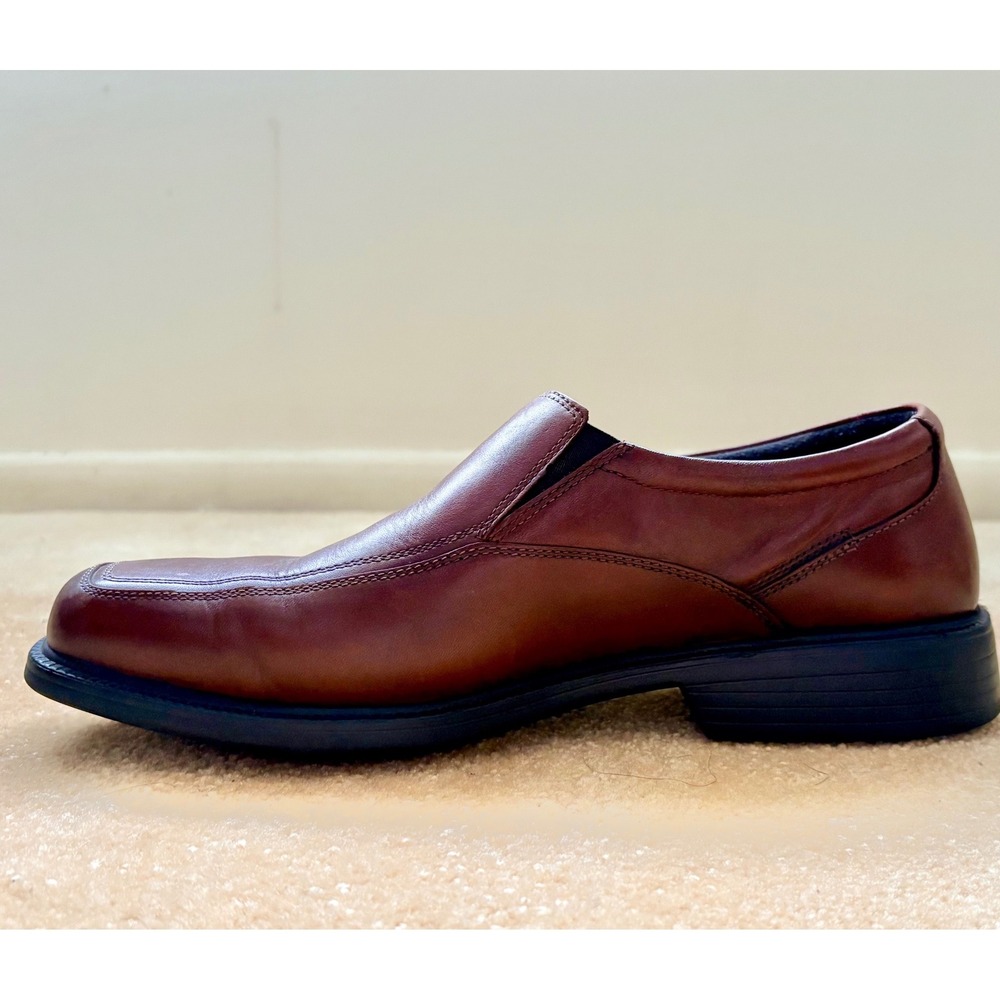 Bostonian Flexlite Men Brown Leather Slip On Loafer Dress Casual Shoes Sz 11.5M